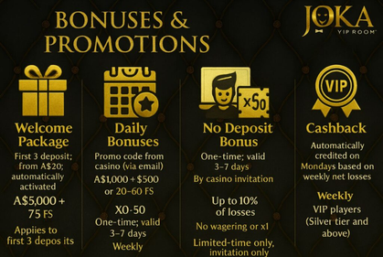 joka casino Gameplay
